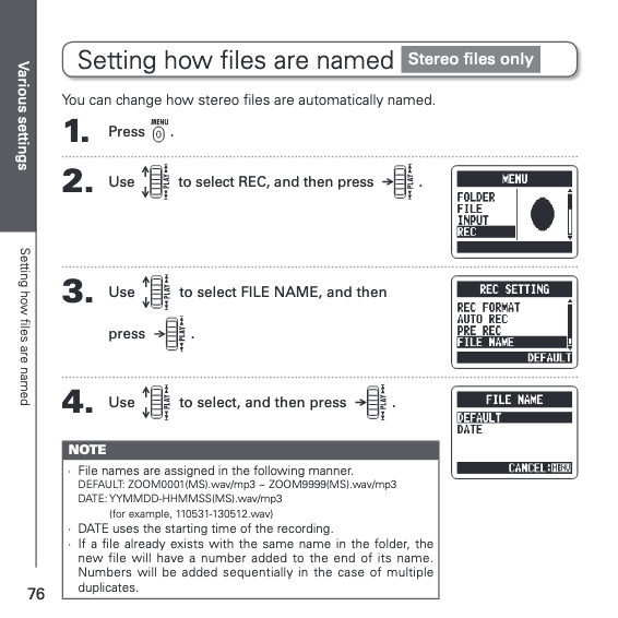 H2n filename settings