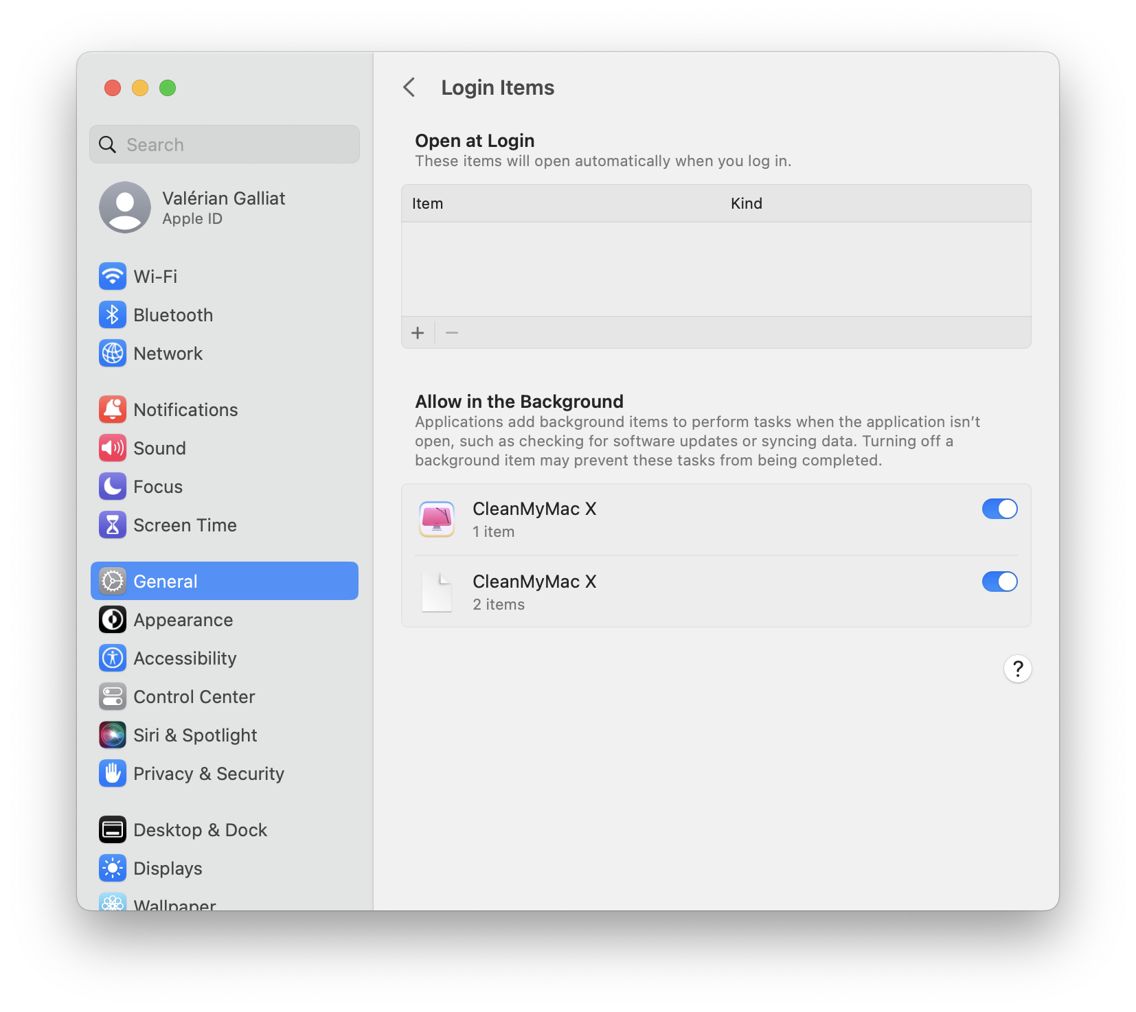 Getting rid of ghost login items in macOS Ventura
